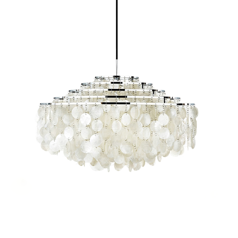 Rivena Pendelleuchte Rund Schalenring