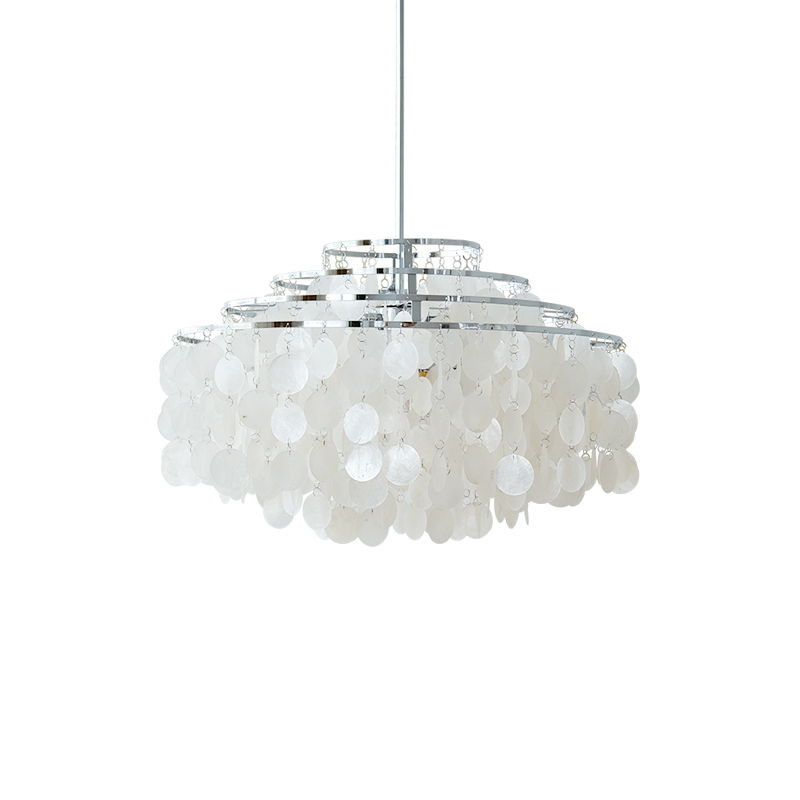 Rivena Pendelleuchte Rund Schalenring