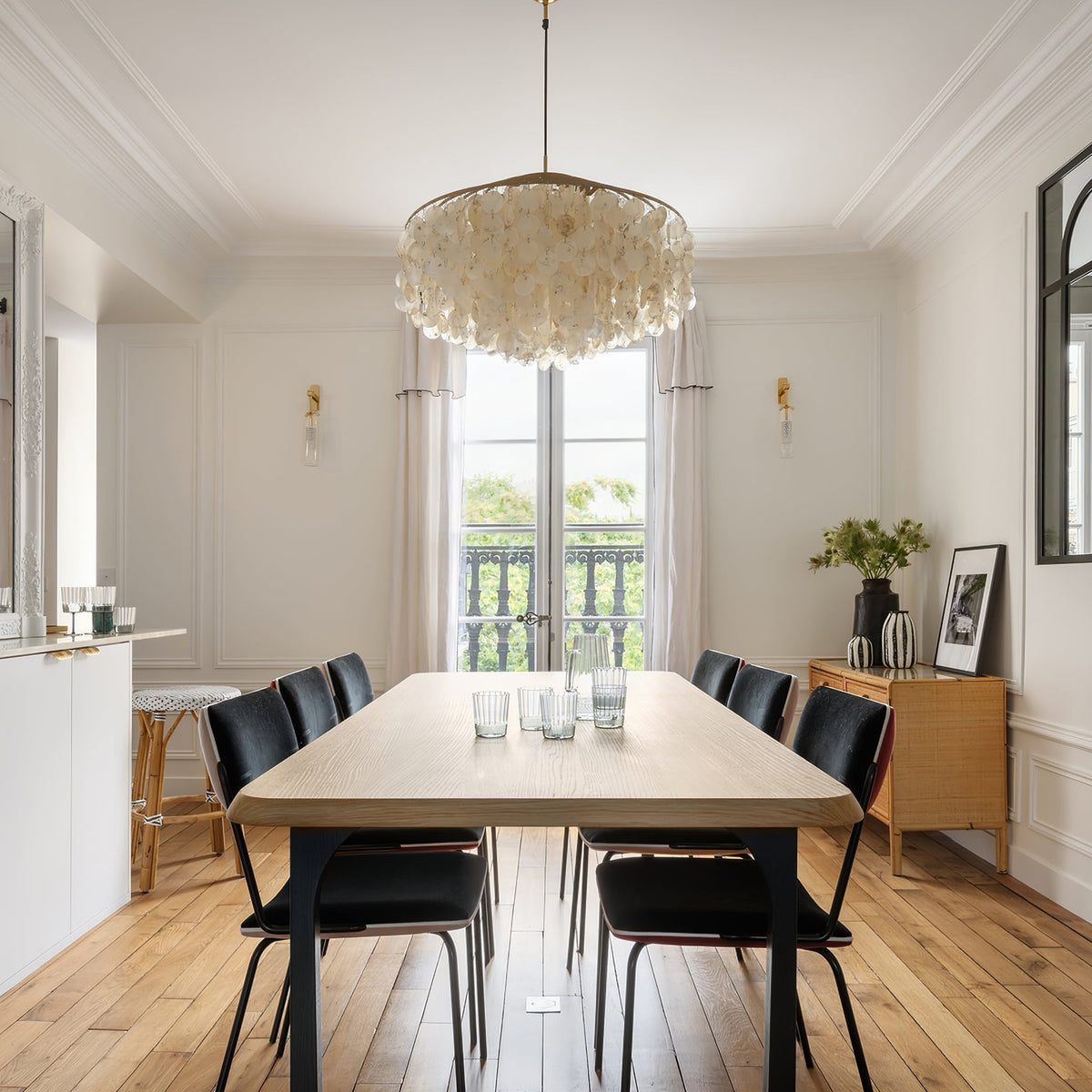 Rivena Pendelleuchte Rund Schalenring