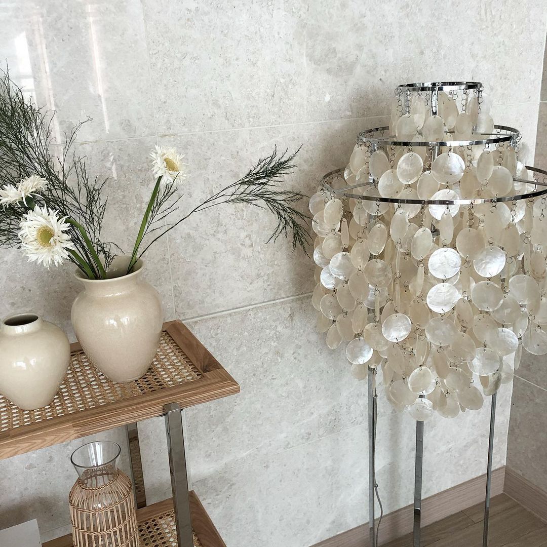 Wern Glam-Glas-Stehleuchte