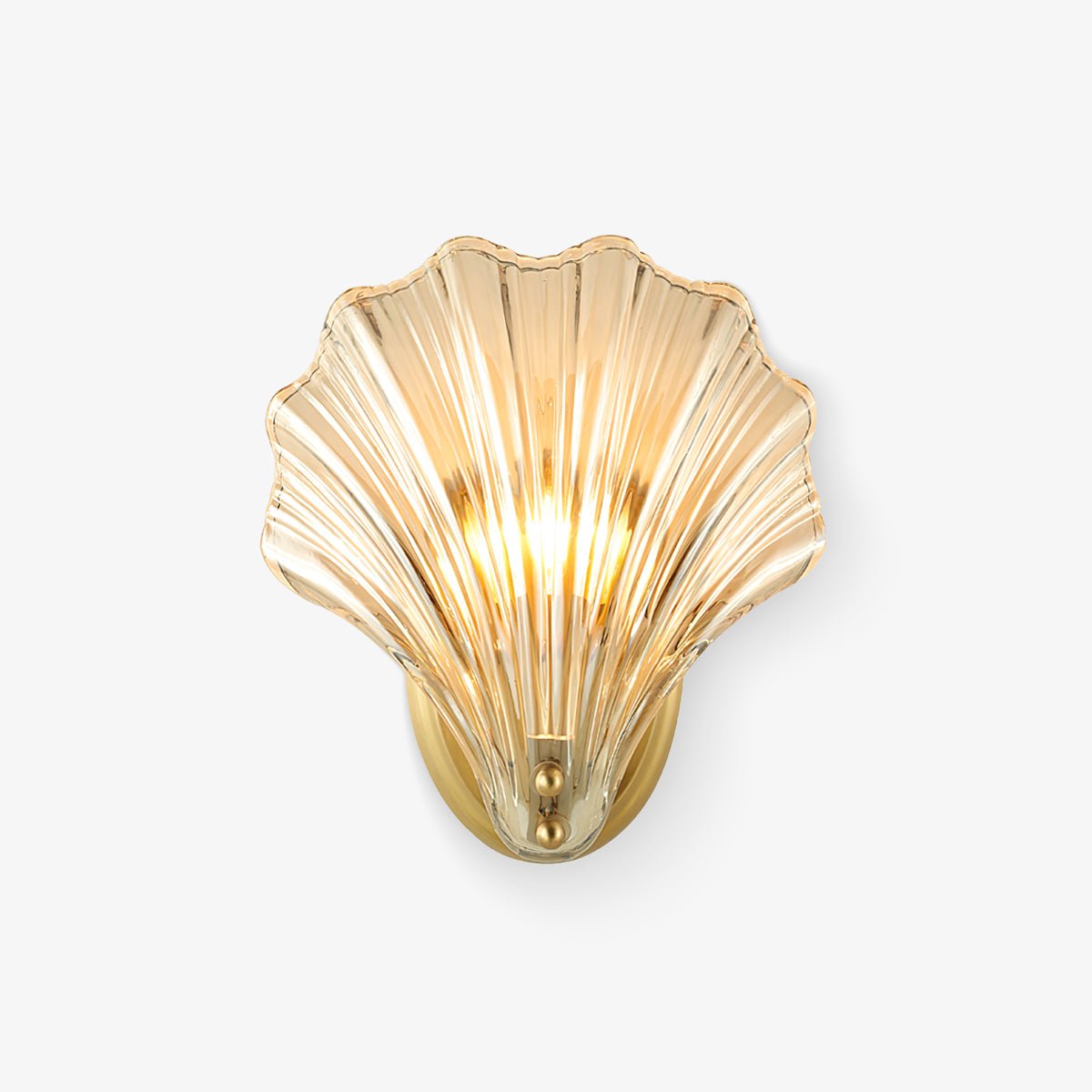 Neo Premium Elegance Messing-Glas-Wandleuchte