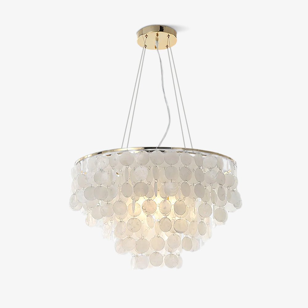 Esileth Kronleuchter im postmodernen Luxus-Stil mit Schalen-Windglocken
