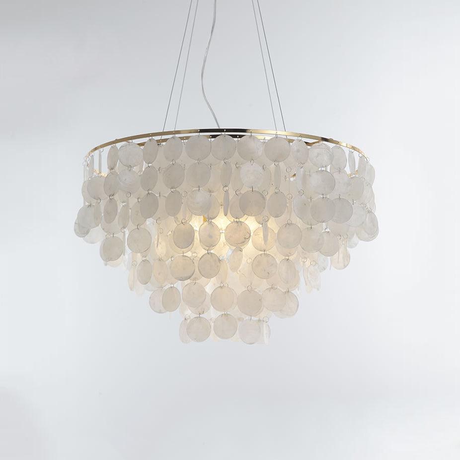 Esileth Kronleuchter im postmodernen Luxus-Stil mit Schalen-Windglocken