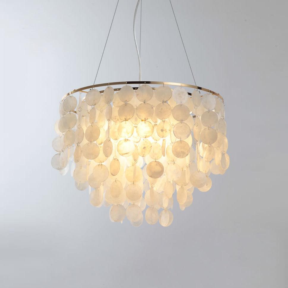 Esileth Kronleuchter im postmodernen Luxus-Stil mit Schalen-Windglocken