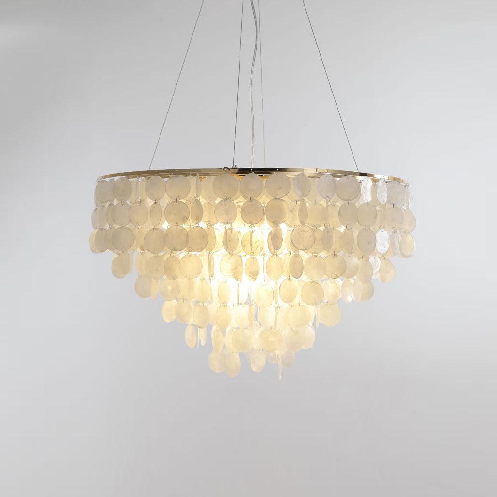 Esileth Kronleuchter im postmodernen Luxus-Stil mit Schalen-Windglocken