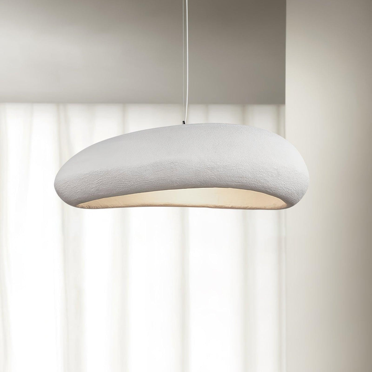 Mino Premium zeitgenössische Kunstwolke aus Kunststoff Pendelleuchte