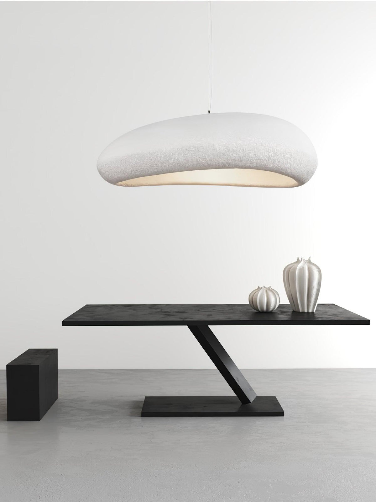 Mino Premium zeitgenössische Kunstwolke aus Kunststoff Pendelleuchte
