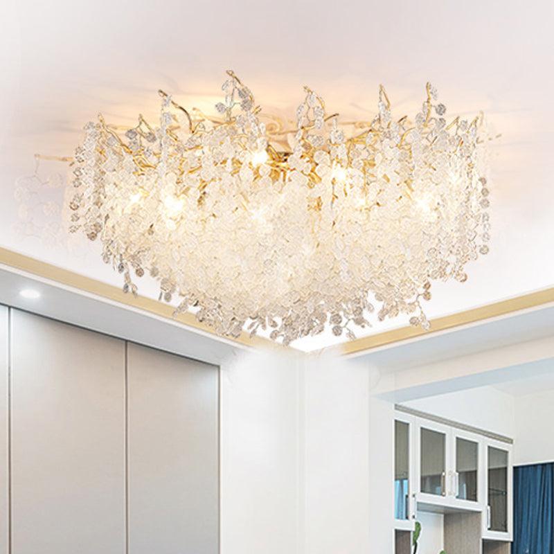 Glenor luxuriöse Deckenleuchte aus Aluminium