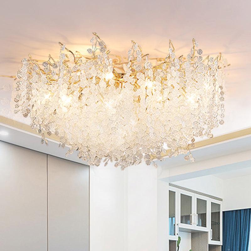 Glenor luxuriöse Deckenleuchte aus Aluminium