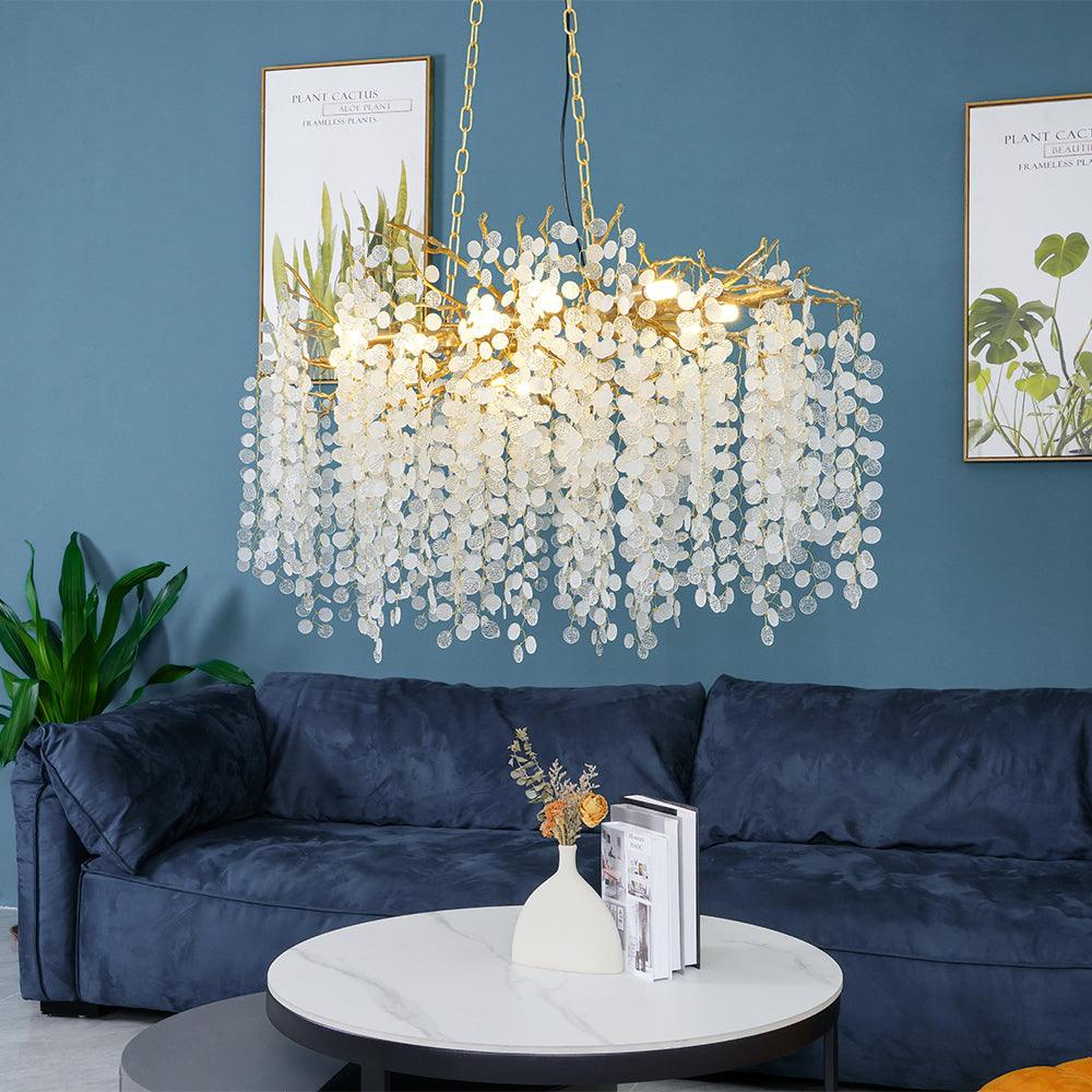 Miralyn Pendelleuchte Kristall Dewdrop