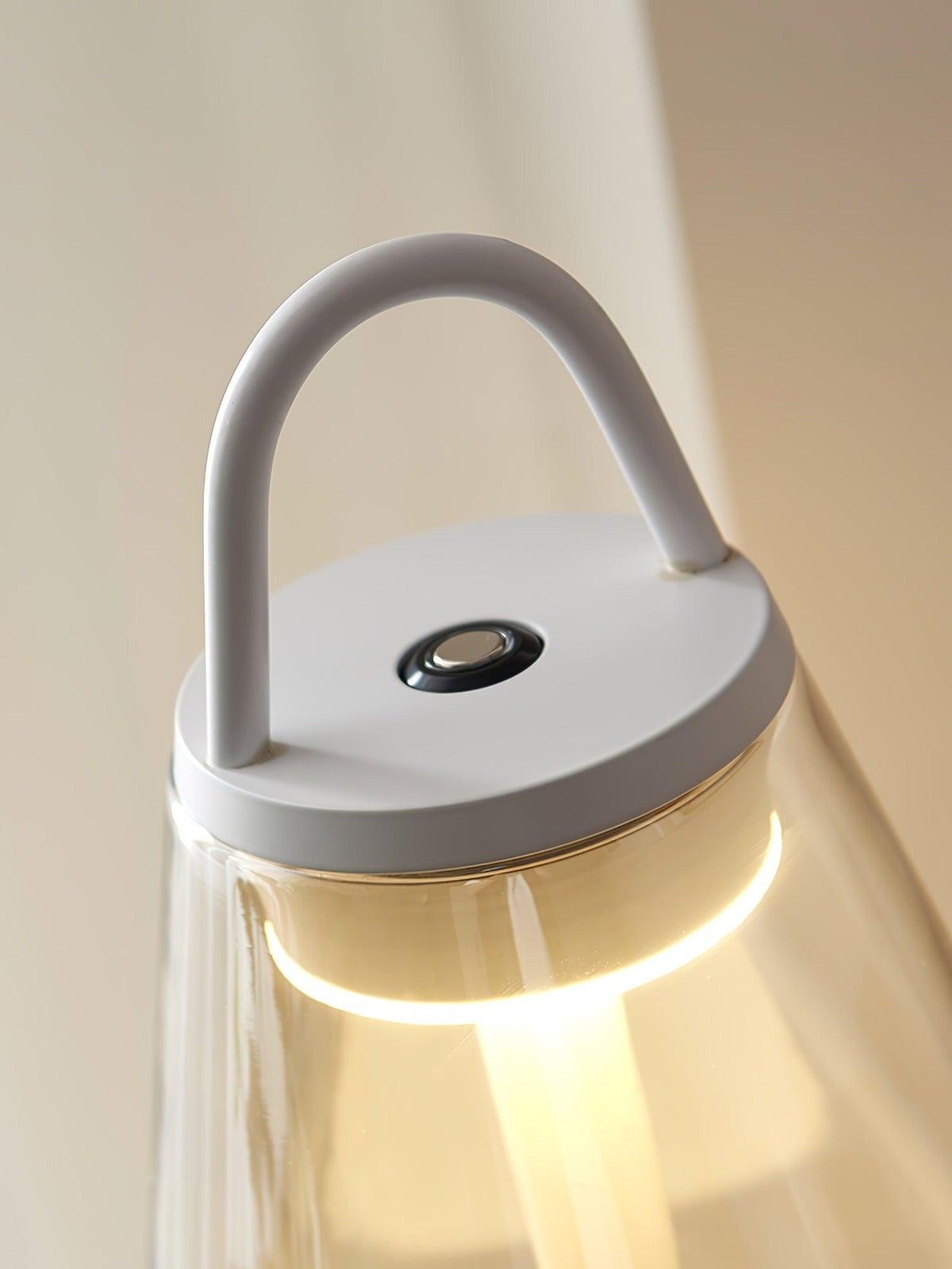 Emarir skandinavische Tischleuchte aus Glas