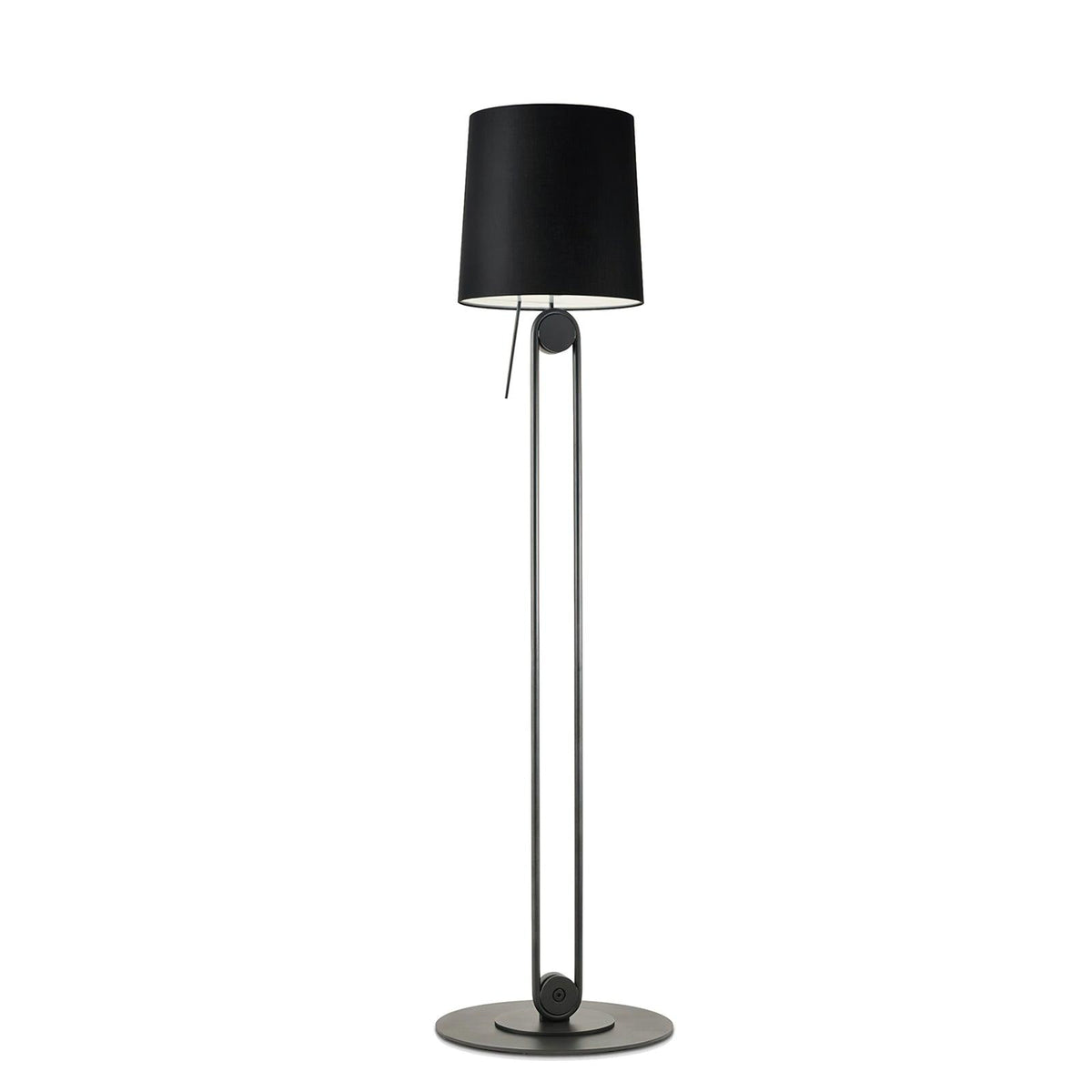 Zarina Minimalistische Stehleuchte aus Stoff