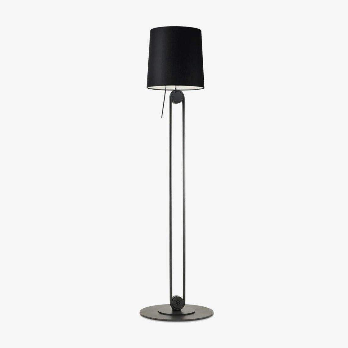 Zarina Minimalistische Stehleuchte aus Stoff