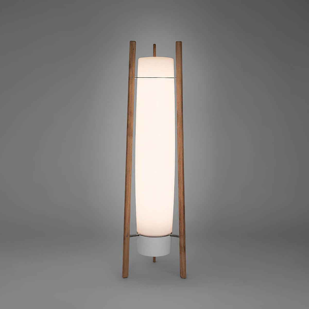 Zezoraril Stehleuchte aus Holz im Wabi-Sabi-Stil
