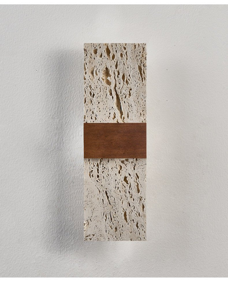 Lucen Travertine Wandleuchte
