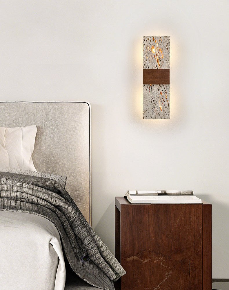Lucen Travertine Wandleuchte