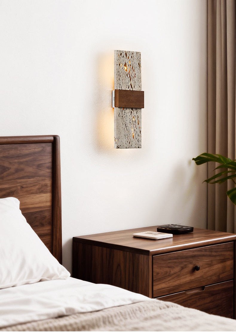 Lucen Travertine Wandleuchte