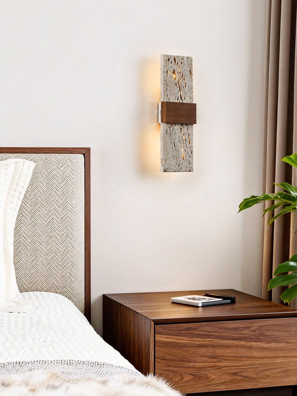 Lucen Travertine Wandleuchte