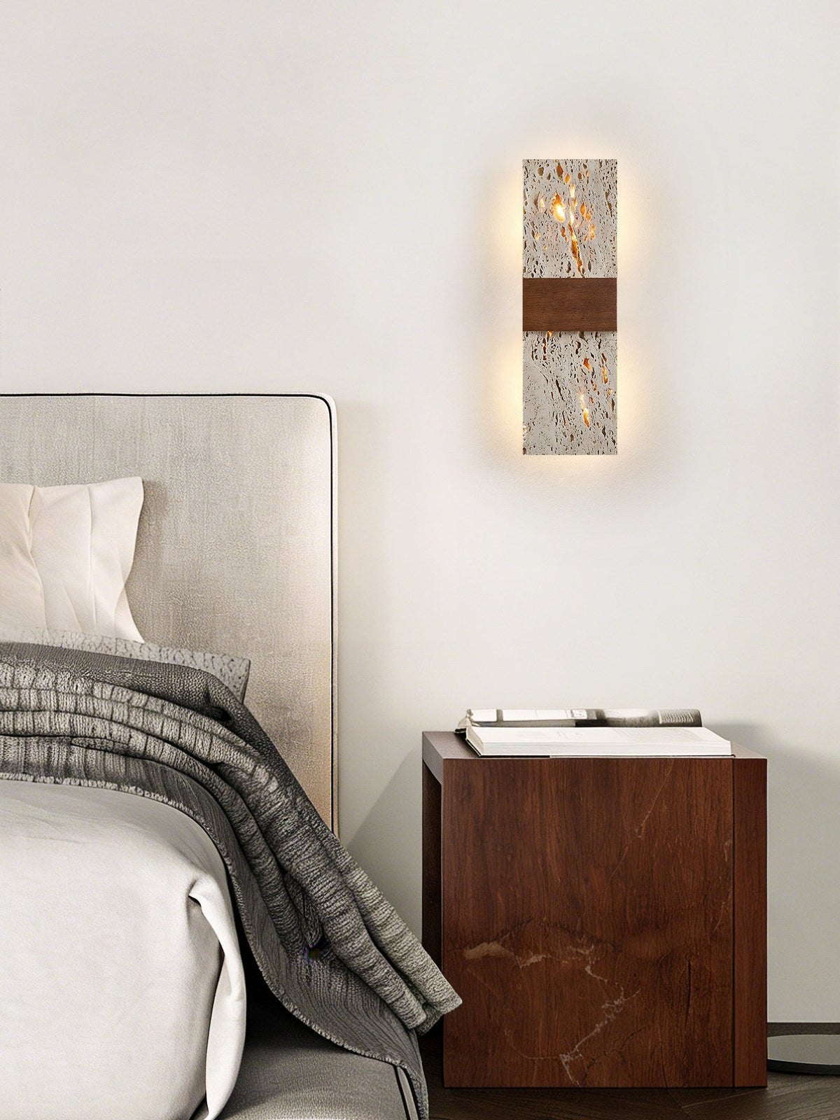 Lucen Travertine Wandleuchte