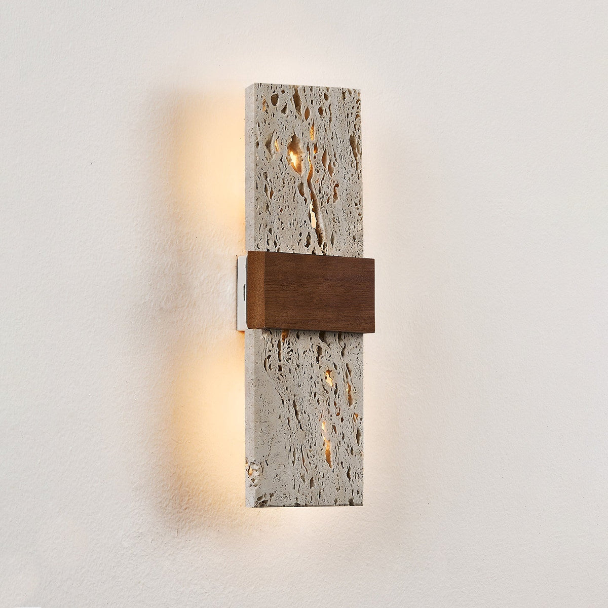 Lucen Travertine Wandleuchte