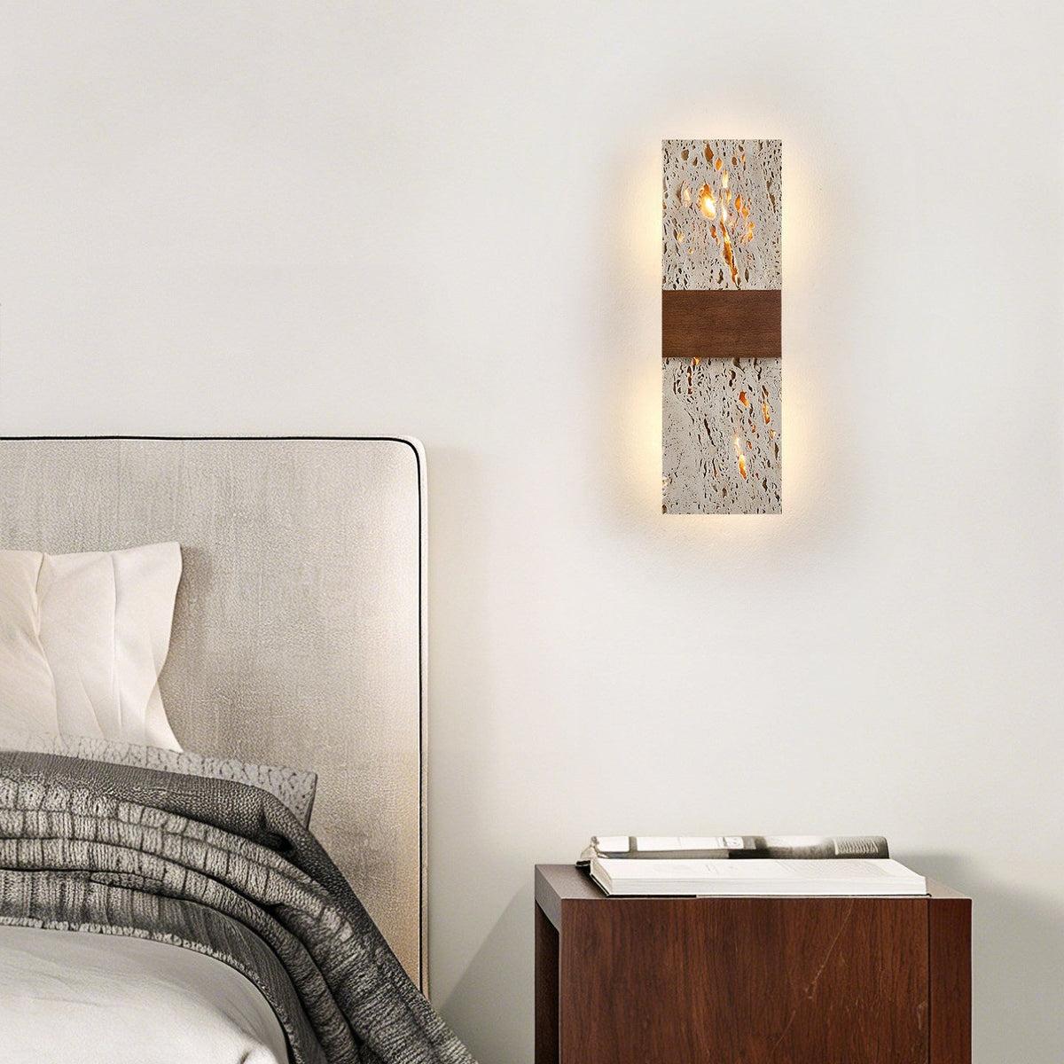 Lucen Travertine Wandleuchte