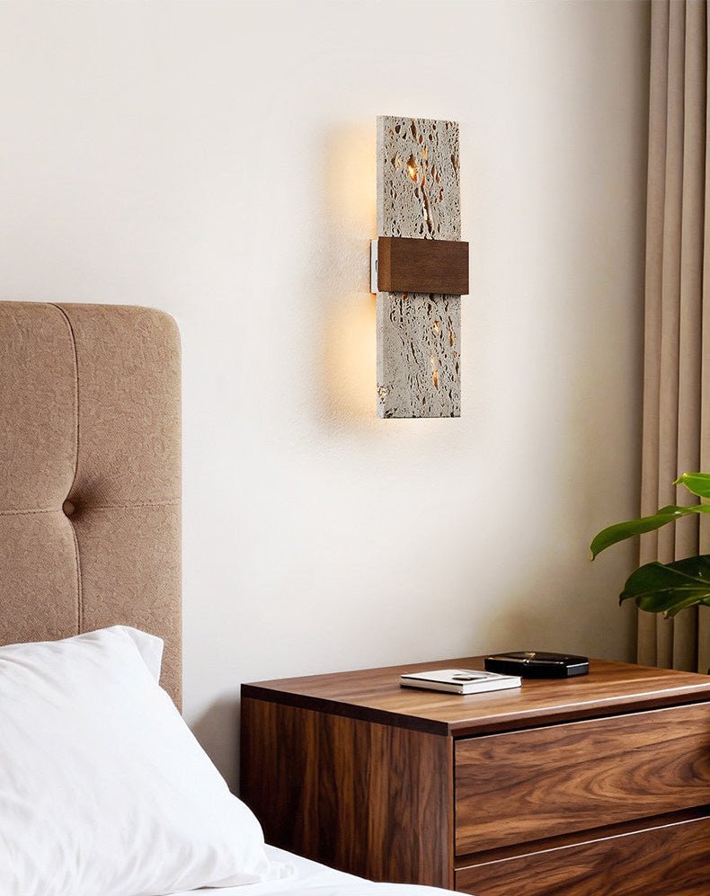 Lucen Travertine Wandleuchte