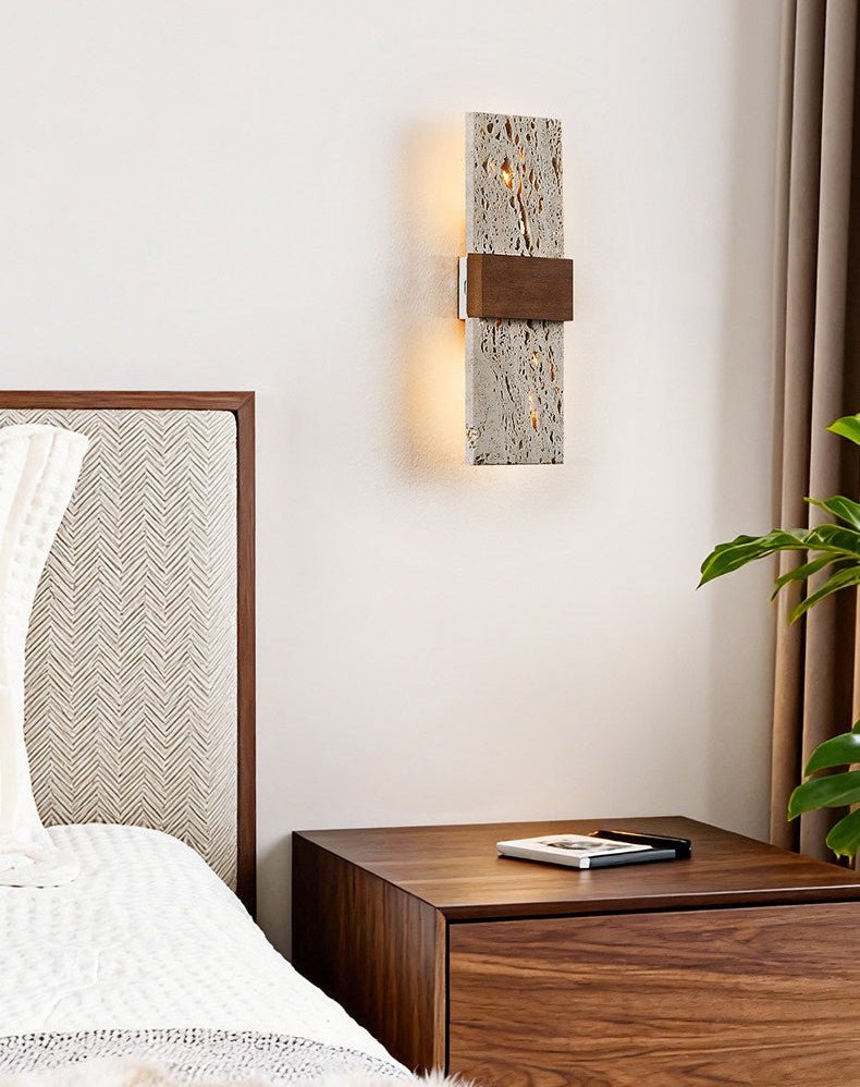 Lucen Travertine Wandleuchte