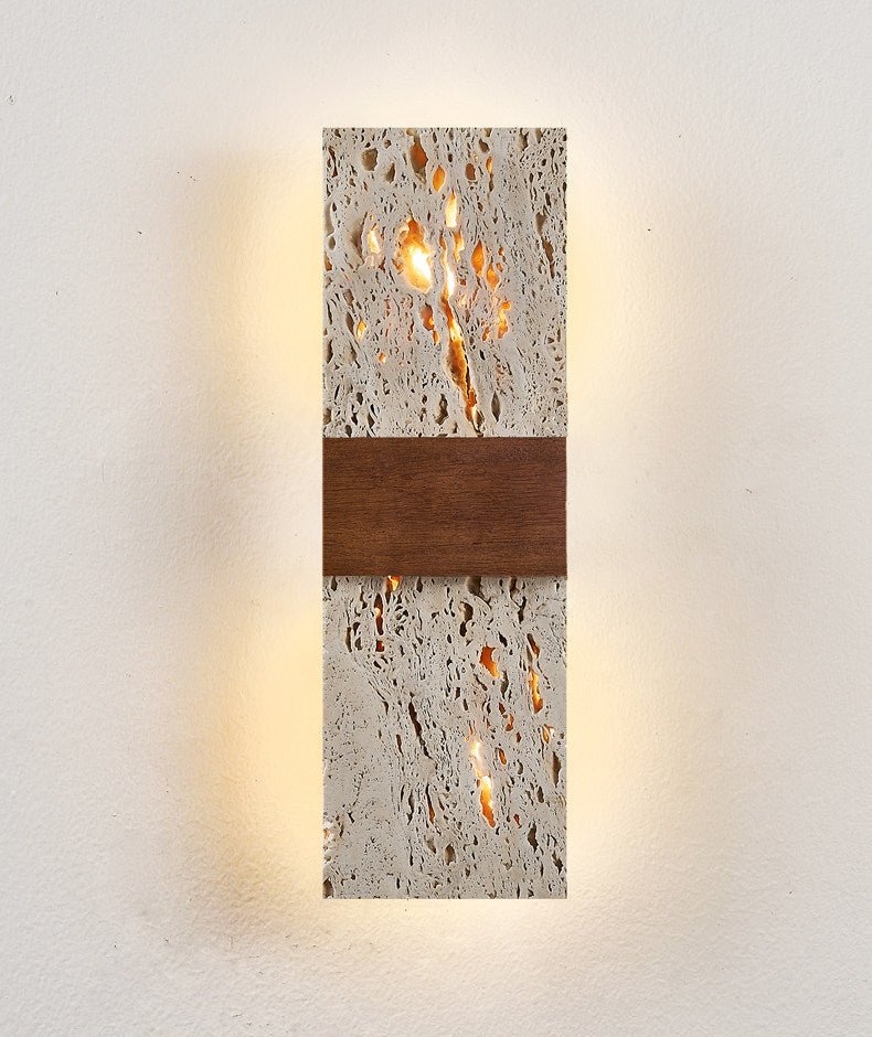 Lucen Travertine Wandleuchte