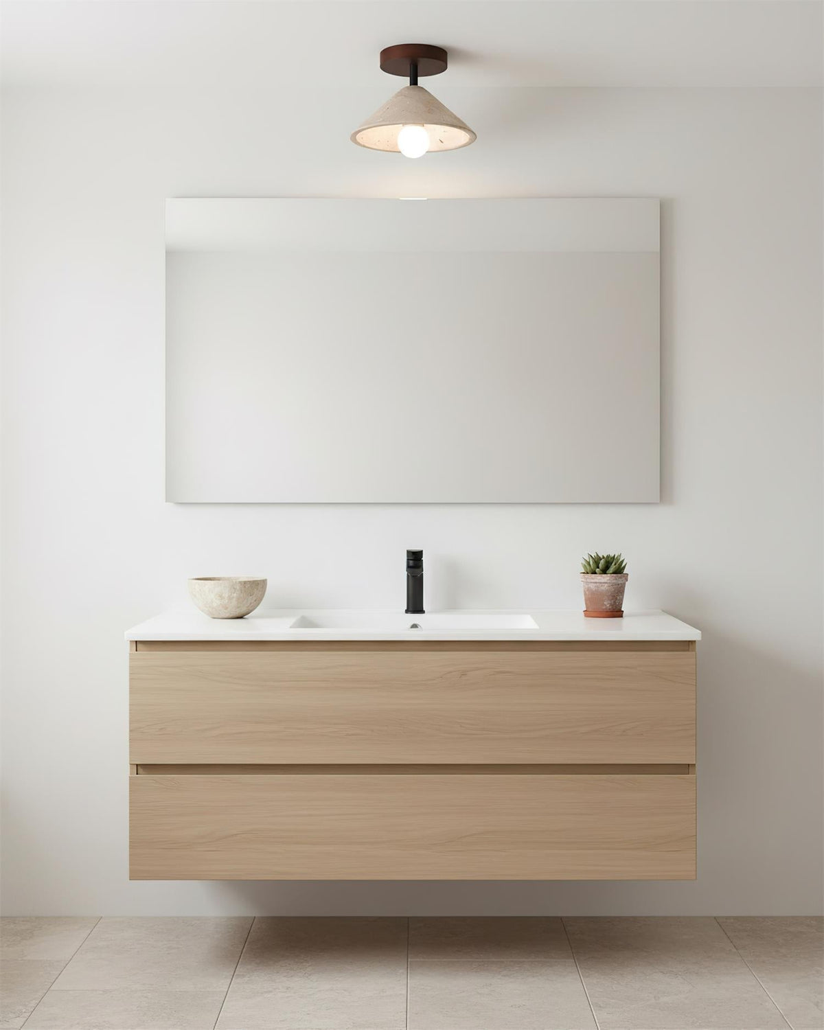 Valorian Travertine Deckenleuchte