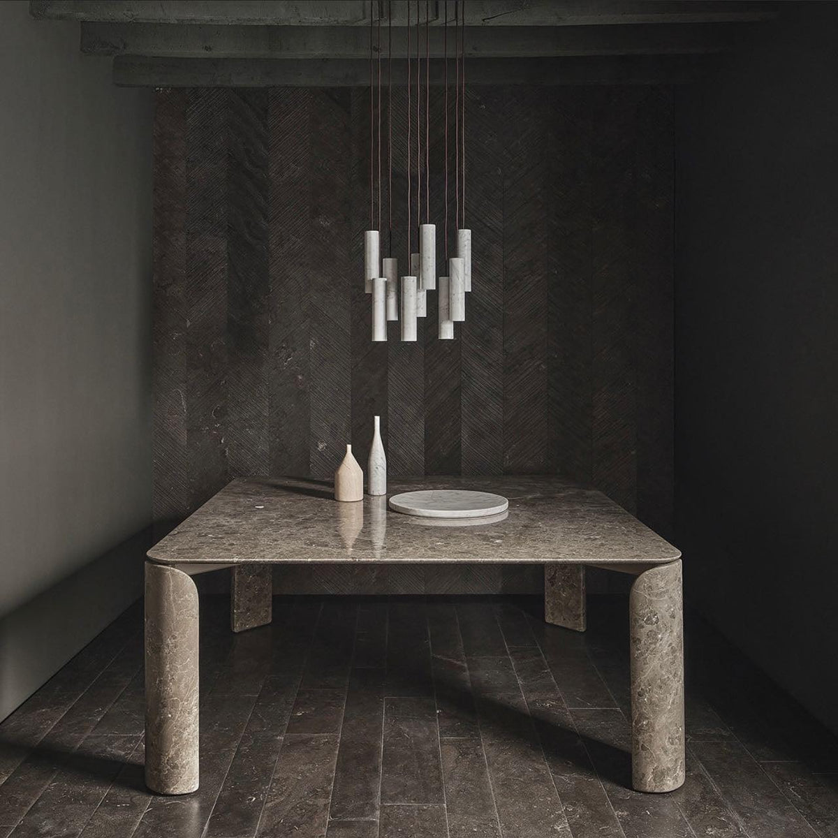 Lunexi Cluster Alabaster Pendelleuchte