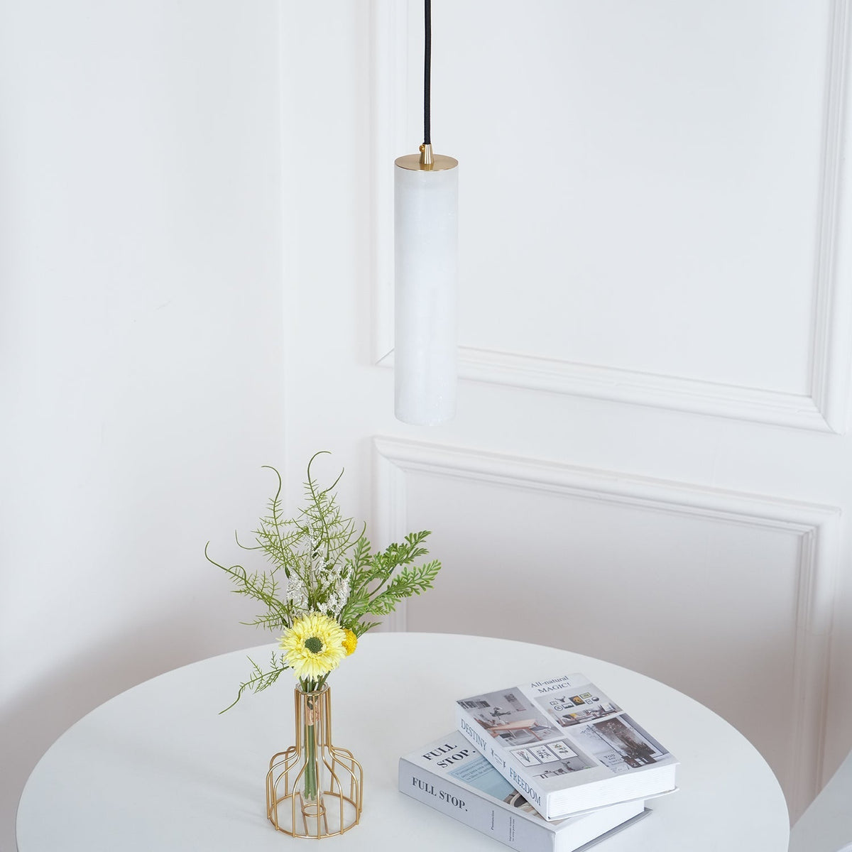 Lunexi Cluster Alabaster Pendelleuchte