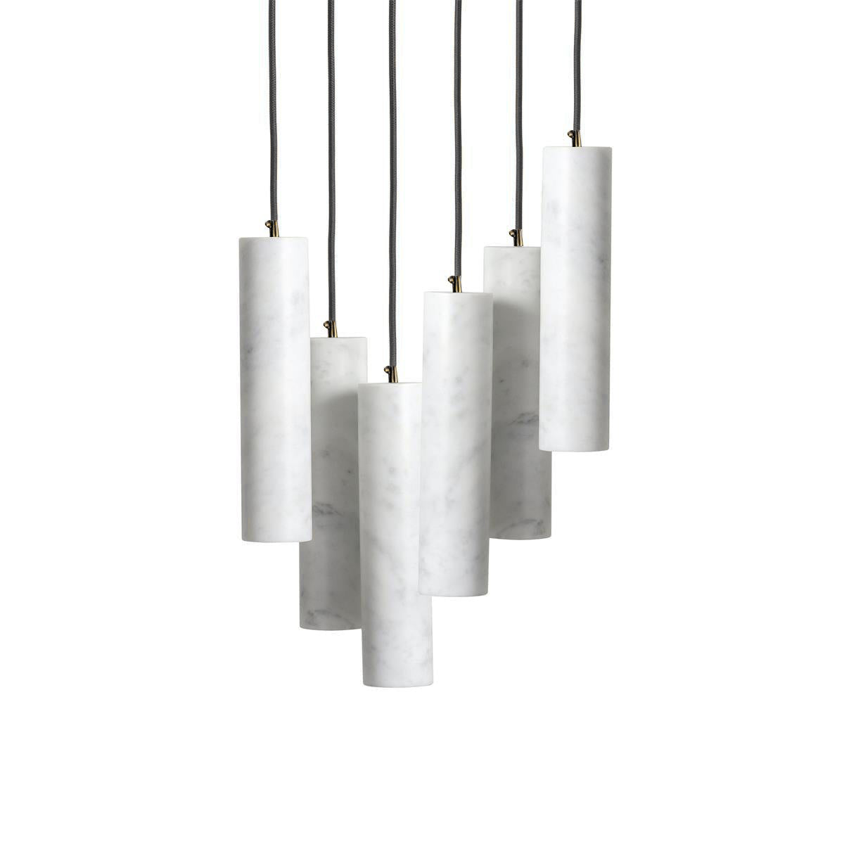 Lunexi Cluster Alabaster Pendelleuchte