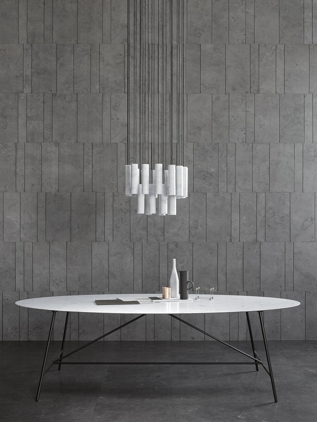 Lunexi Cluster Alabaster Pendelleuchte