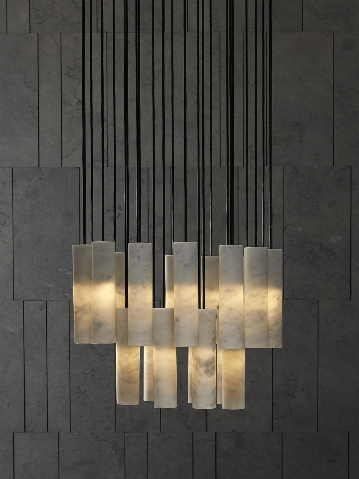 Lunexi Cluster Alabaster Pendelleuchte