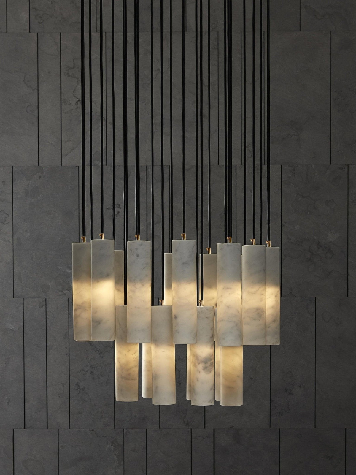 Lunexi Cluster Alabaster Pendelleuchte
