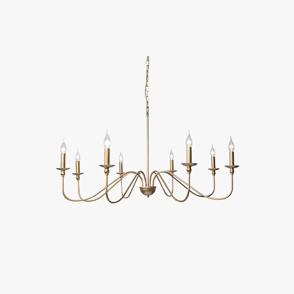 Silva  Kronleuchter  Retro Schlafzimmer Schwarz/Gold