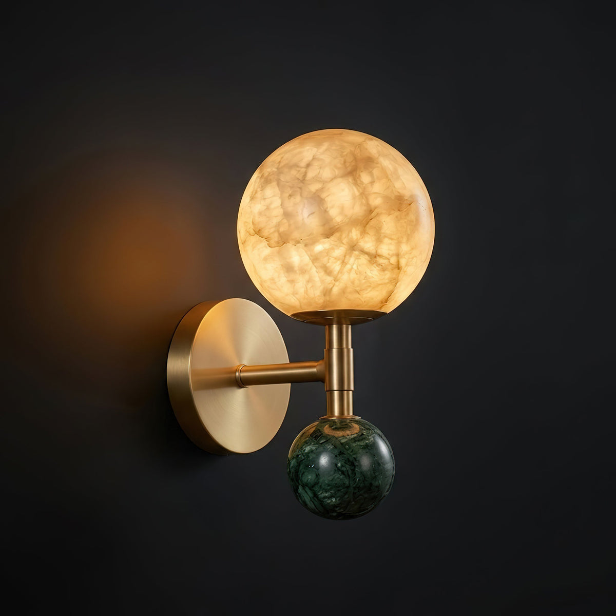 Tarrowcombe Wandleuchte aus Alabaster
