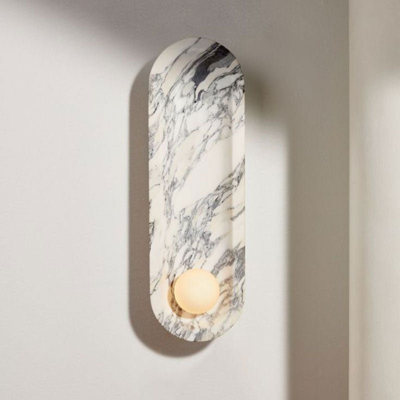 Pith elegante Wandleuchte aus Metall