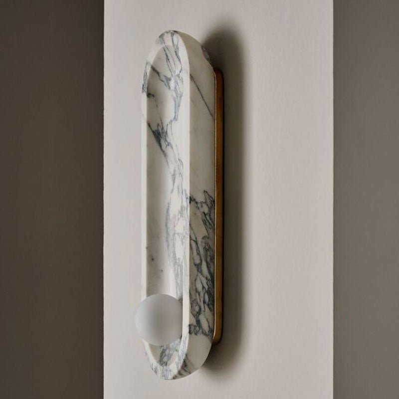 Pith elegante Wandleuchte aus Metall