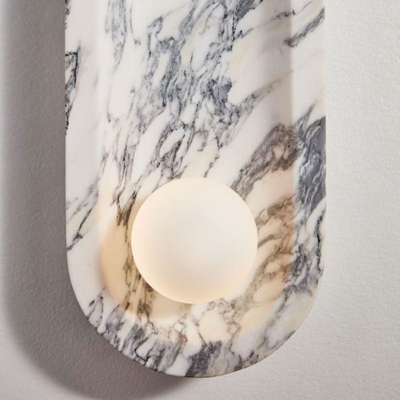 Pith elegante Wandleuchte aus Metall