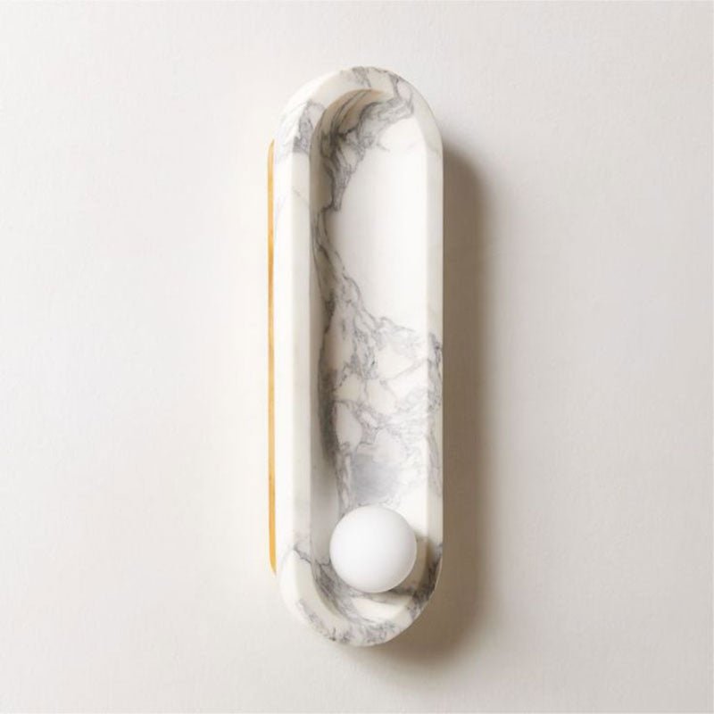 Pith elegante Wandleuchte aus Metall