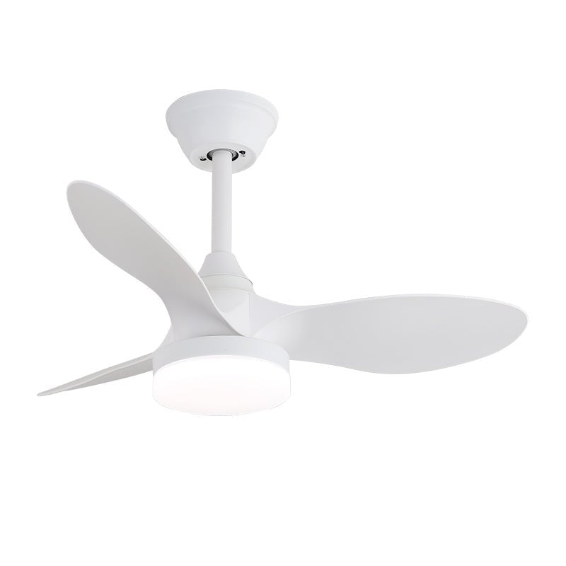 Elvelira minimalistisch Schwarzes Holz Deckenventilator mit Beleuchtung