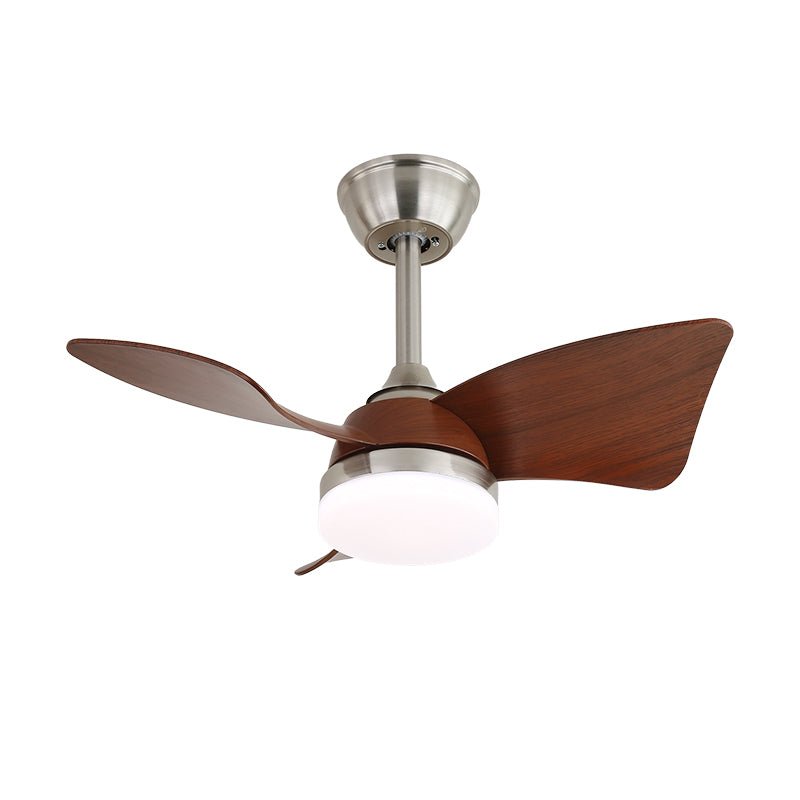 Elvelira minimalistisch Schwarzes Holz Deckenventilator mit Beleuchtung