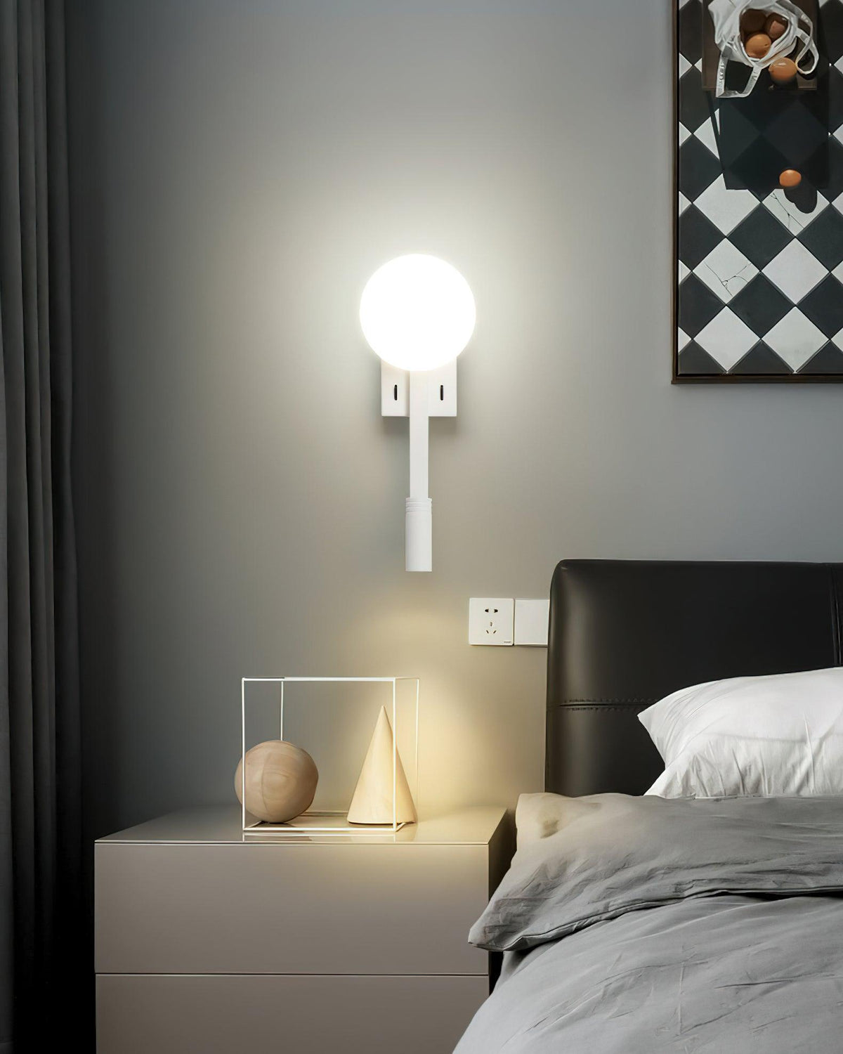 Orbit Fashion PE Wandleuchte