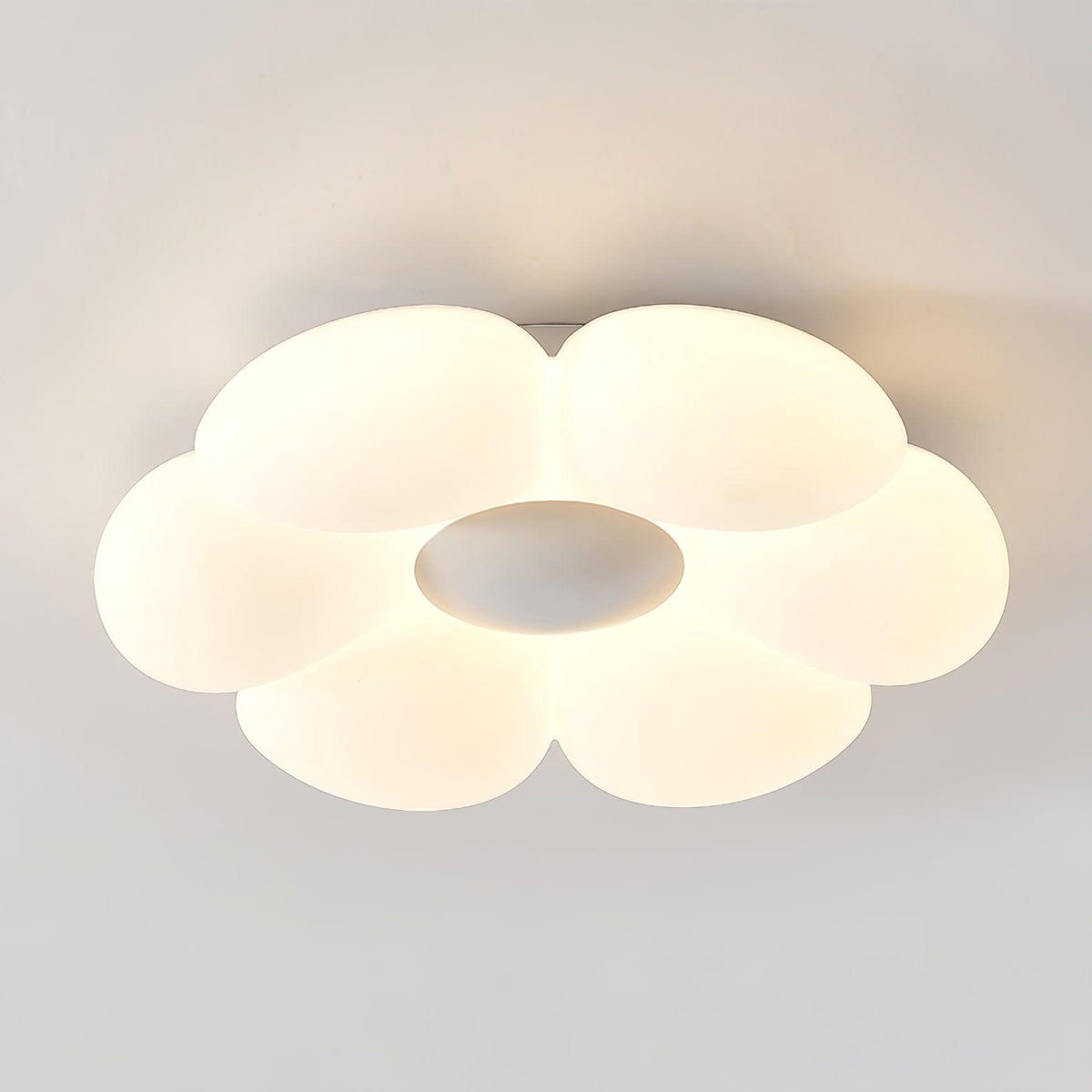 Liorinella Deckenleuchte Sechsstreifen-Blumenform Eleganter Charme für Kinderzimmer