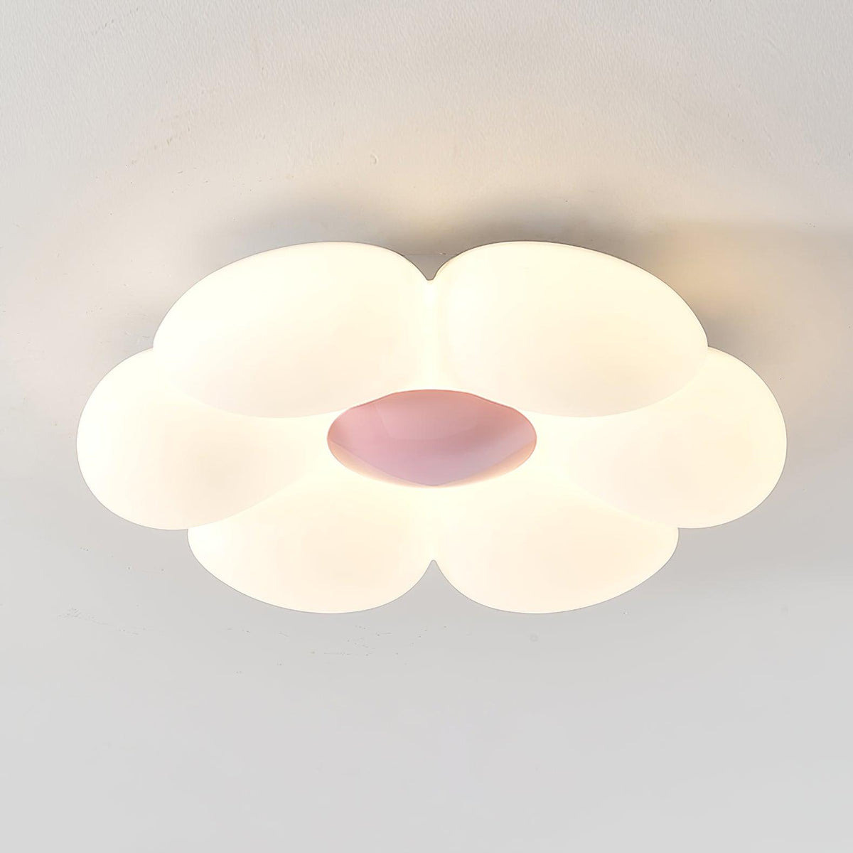 Liorinella Deckenleuchte Sechsstreifen-Blumenform Eleganter Charme für Kinderzimmer