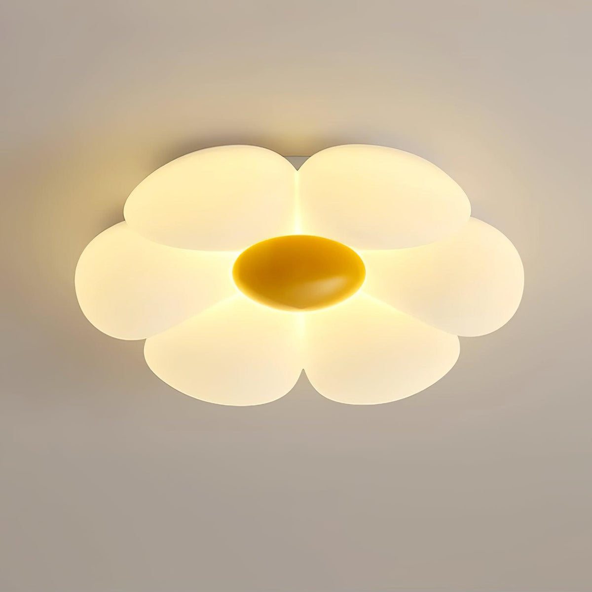 Liorinella Deckenleuchte Sechsstreifen-Blumenform Eleganter Charme für Kinderzimmer