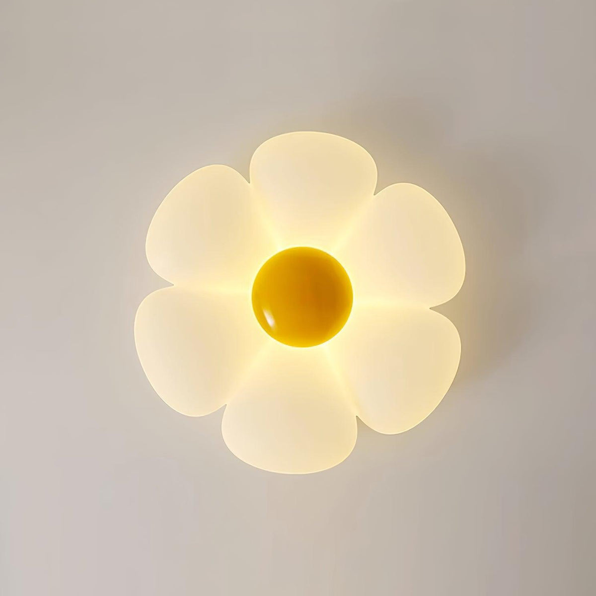 Liorinella Deckenleuchte Sechsstreifen-Blumenform Eleganter Charme für Kinderzimmer