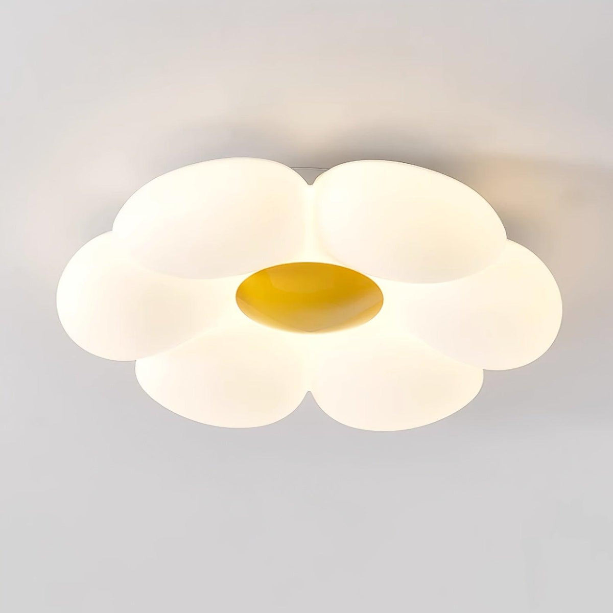 Liorinella Deckenleuchte Sechsstreifen-Blumenform Eleganter Charme für Kinderzimmer