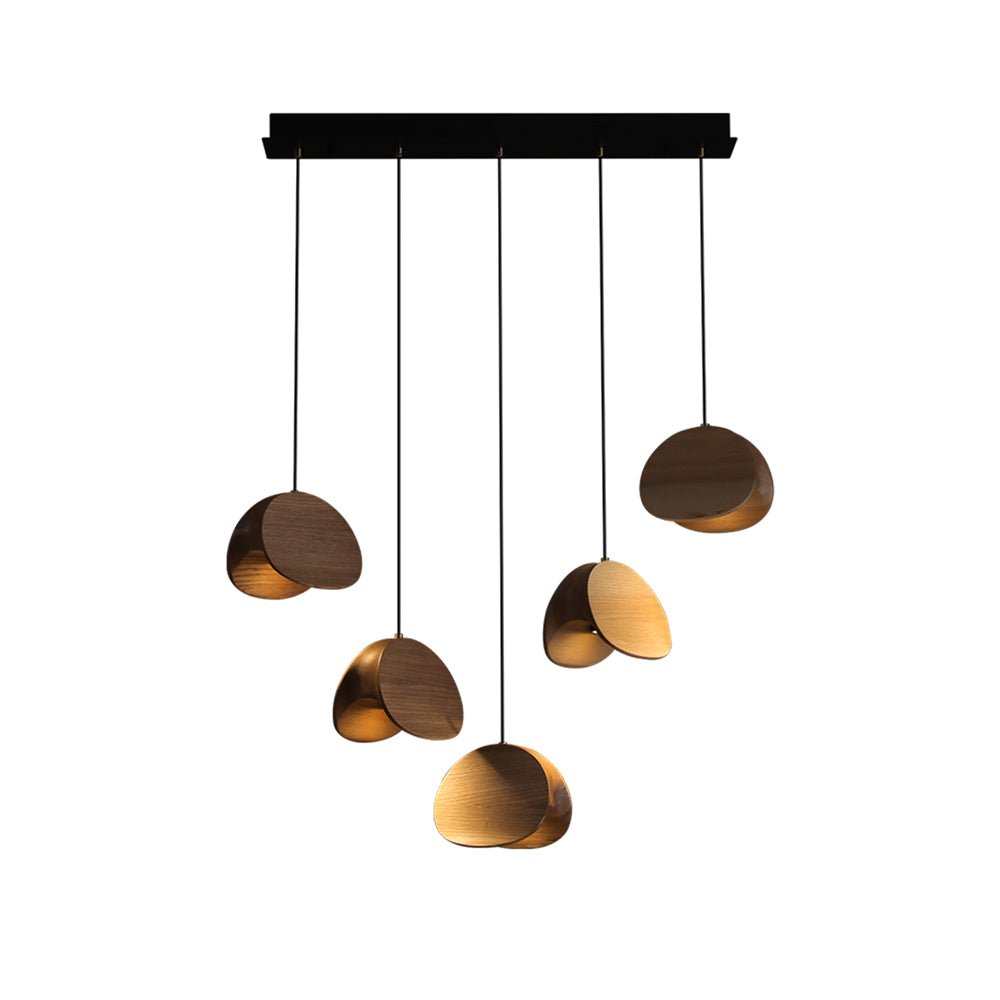 Elmiren Cluster Holz Pendelleuchte